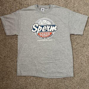 vintage Early 2000’s Sperm Donor Bourbon Street New Orleans T-Shirt